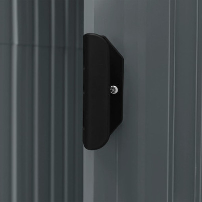 Șopron Grădină cu Rafturi - Fier Galvanizat - Livrare Gratuită