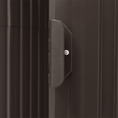 Șopron Grădină cu Rafturi - Maro - Depozitare Exterior