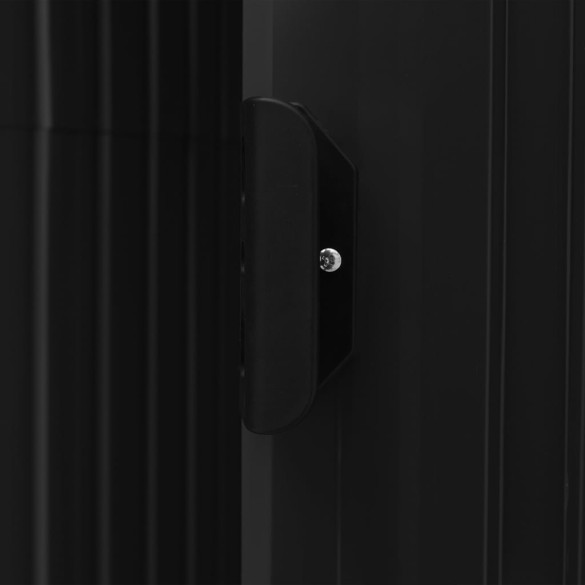 Șopron Grădină cu Rafturi Antracit - Depozitare Sigură