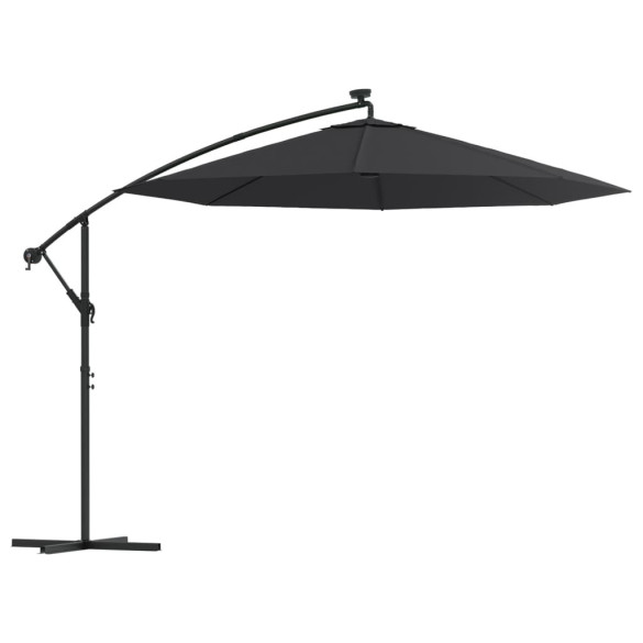 Umbrelă Consolă LED Solară pentru Grădină - 300 cm