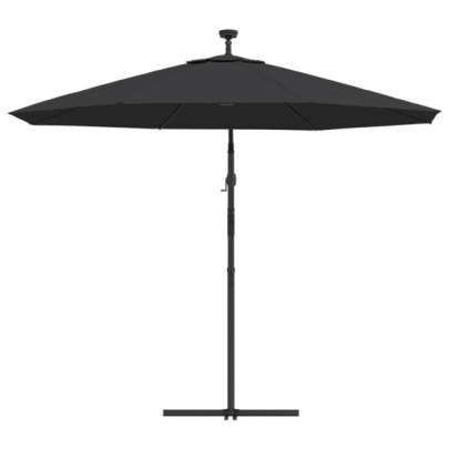 Umbrelă Consolă LED Solară pentru Grădină - 300 cm