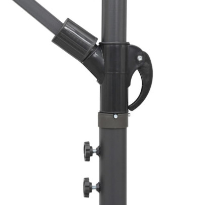 Umbrelă suspendată albastră 3m - Livrare gratuită