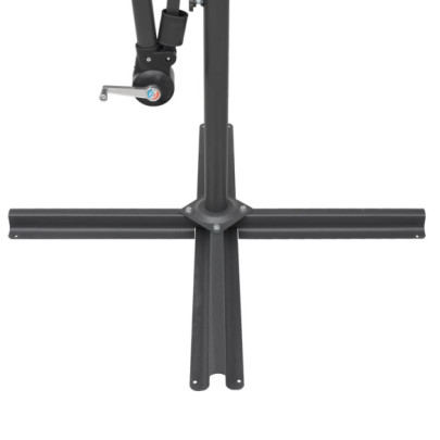 Umbrelă suspendată albastră 3m - Livrare gratuită
