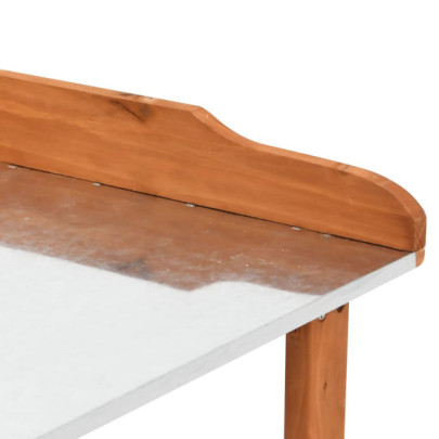 Suport Jardinieră Lemn Brad - 3 Rafturi Exterior