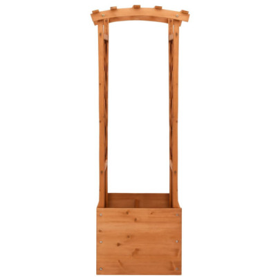 Jardinieră cu Spalier și Arcadă - Brad | Livrare Gratuită