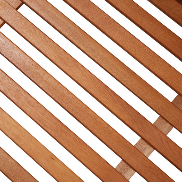 Ladă Depozitare Grădină din Lemn Eucalipt - 117x50x55 cm