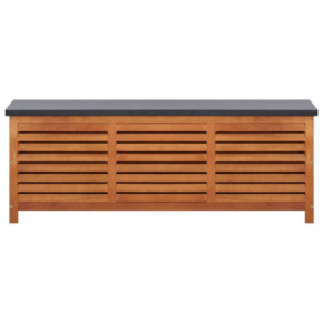 Ladă Depozitare Grădină din Lemn Eucalipt - 150x50 cm 2