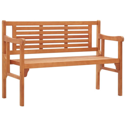Bancă Pliabilă Grădină 120 cm - Eucalipt Masiv | Livrare Gratuită