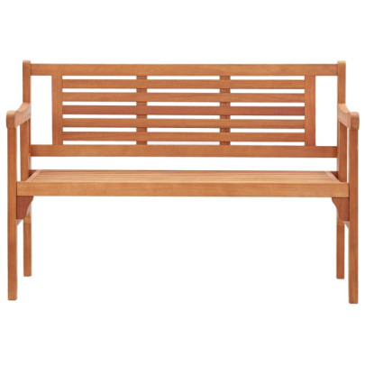 Bancă Pliabilă Grădină 120 cm - Eucalipt Masiv | Livrare Gratuită