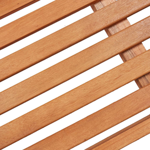 Bancă Pliabilă Grădină 120 cm - Eucalipt Masiv | Livrare Gratuită