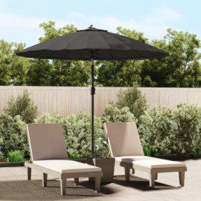 Umbrelă de soare exterior 270 cm - Aluminiu Antracit