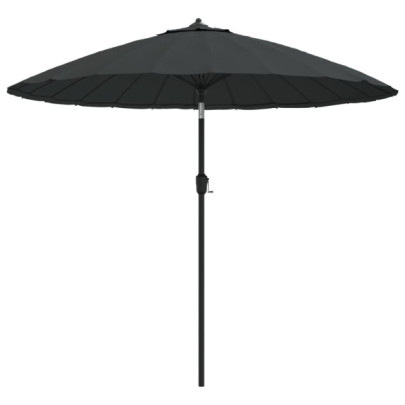 Umbrelă de soare exterior 270 cm - Aluminiu Antracit