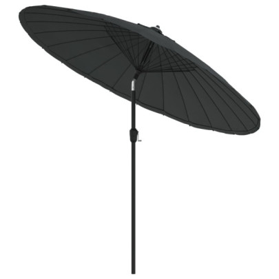 Umbrelă de soare exterior 270 cm - Aluminiu Antracit