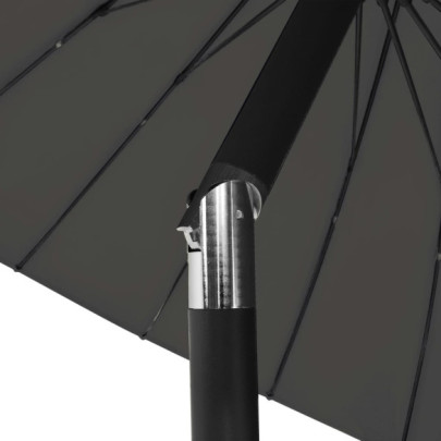 Umbrelă de soare exterior 270 cm - Aluminiu Antracit
