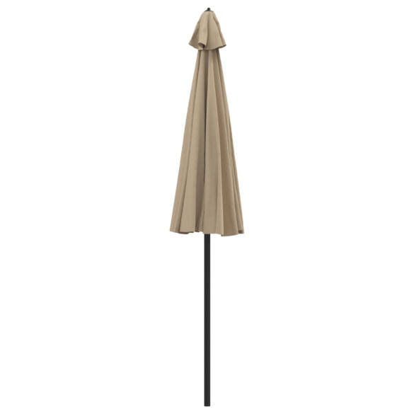 Umbrelă de soare exterior gri taupe - 270 cm | Livrare gratuită