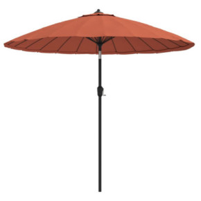Umbrelă de Soare Exterior cu Stâlp Aluminiu - 270 cm 2