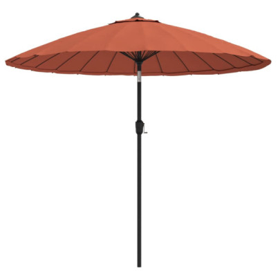 Umbrelă de Soare Exterior cu Stâlp Aluminiu - 270 cm