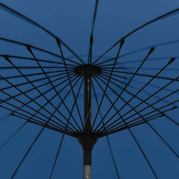 Umbrelă de soare exterior azuriu 270 cm | Livrare gratuită Umbrelă de soare exterior azuriu 270 cm | Livrare gratuită