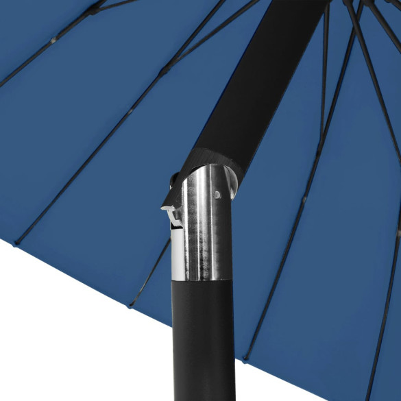 Umbrelă de soare exterior azuriu 270 cm | Livrare gratuită Umbrelă de soare exterior azuriu 270 cm | Livrare gratuită