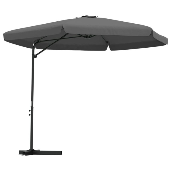 Umbrelă de soare 300 cm cu stâlp din oțel - Antracit