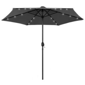 Umbrelă de soare cu LED-uri solare - 270 cm | Livrare Gratuită