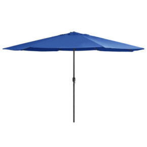 Umbrelă de grădină 390 cm - Albastru azuriu - Livrare gratuită