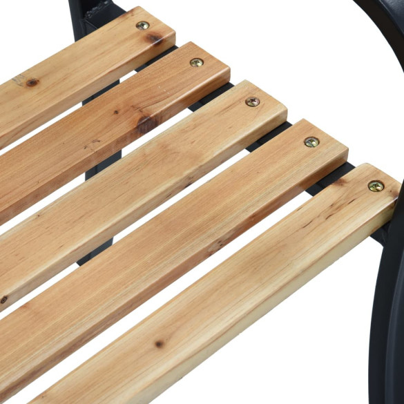 Bancă Grădină Lemn 120 cm | Rezistentă la Intemperii