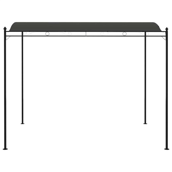 Copertină de soare antracit - 3x2,4m - Livrare gratuită