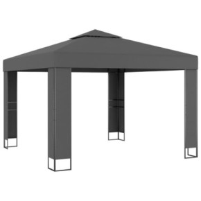 Pavilion Antracit 3x3m - Acoperiș Dublu | Livrare Gratuită 2