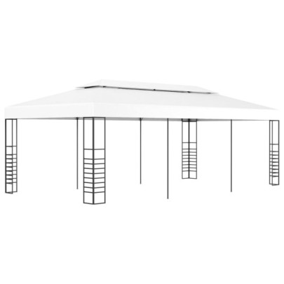 Pavilion marchiză - alb - 6 x 3 m