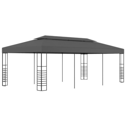 Pavilion marchiză - antracit - 3 x 6 m