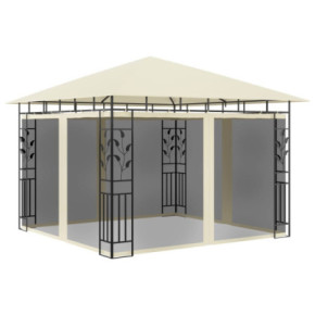 Pavilion Anti-Țânțari Crem 3x3m - Livrare Gratuită