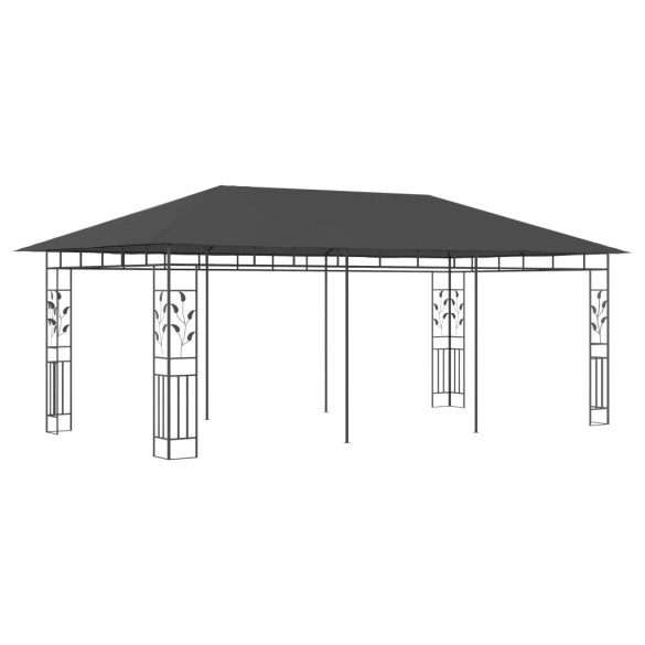 Pavilion cu Plasă Anti-Țânțari Antracit 6x3m - Livrare Gratuită