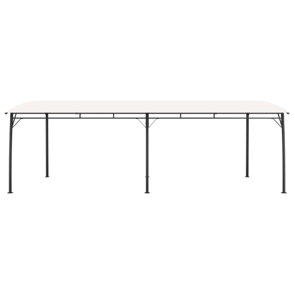 Pavilion de grădină crem 6x3m | Cort protectie soare | Livrare gratuită