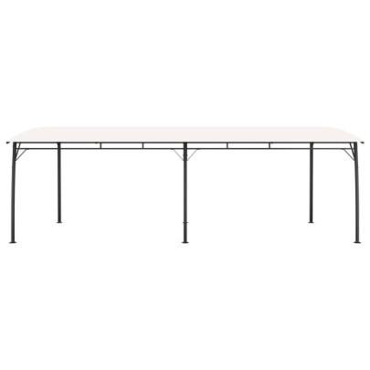 Pavilion de grădină crem 6x3m | Cort protectie soare | Livrare gratuită