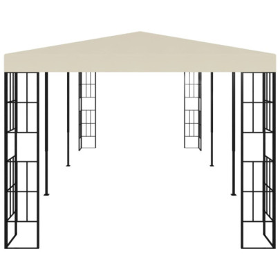 Pavilion Grădină Crem 3x6m - Livrare Gratuită