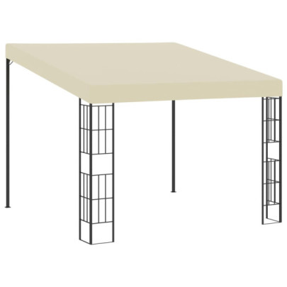 Pavilion de perete - crem - 3 x 3 m - material textil