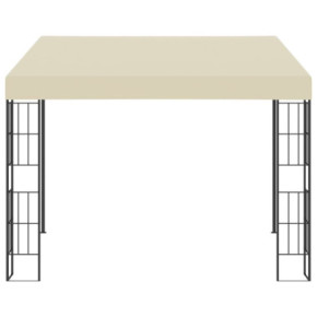 Pavilion de perete crem 3x3m - Material textil | Livrare gratuită 2