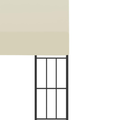 Pavilion de Perete Crem 3x6m - Material Textil Calitativ