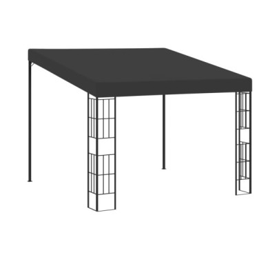 Pavilion de perete - antracit - 3 x 3 m - material textil