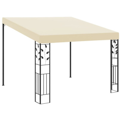 Pavilion de perete - crem - 3 x 3 x 2,5 m
