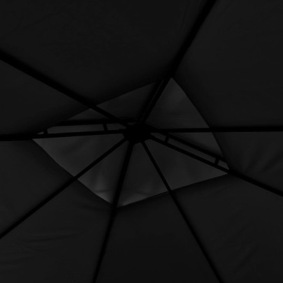 Pavilion Extensibil Acoperiș Dublu 3x3m Antracit | Livrare Gratuită