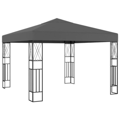 Pavilion - antracit - 3 x 3 - material textil