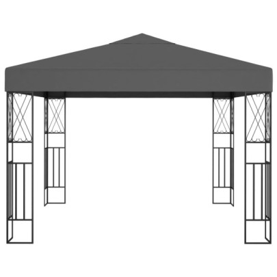 Pavilion Antracit 3x3m - Umbră și Protecție În Grădină