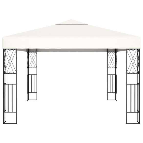 Pavilion Grădină Crem 3x4m - Material Textil Rezistent