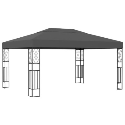 Pavilion - antracit - 3 x 4 m - material textil