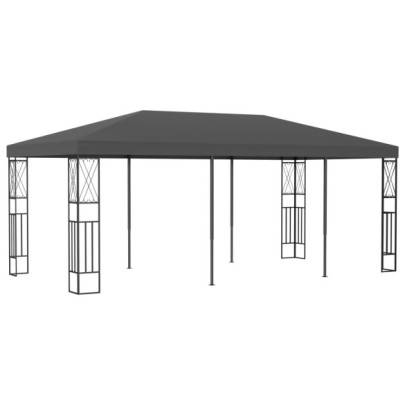 Pavilion - antracit - 3 x 6 m - material textil