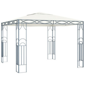 Pavilion Grădină Crem 3x3m | Oțel Rezistent | Livrare Gratuită