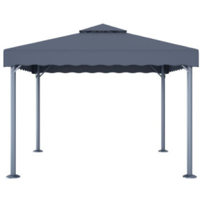 Pavilion Antracit 3x3m - Adăpost UV pentru Grădină 2