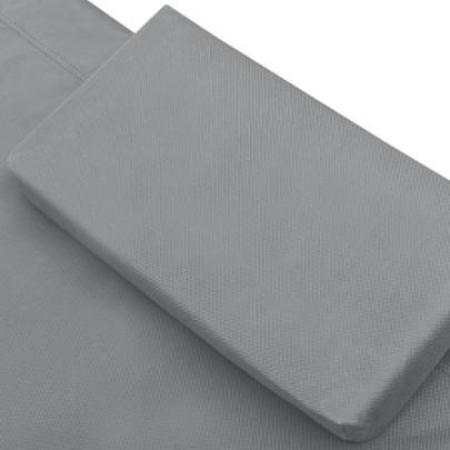 Pat dublu exterior antracit - Material textil rezistent